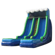 inflatable beach slide